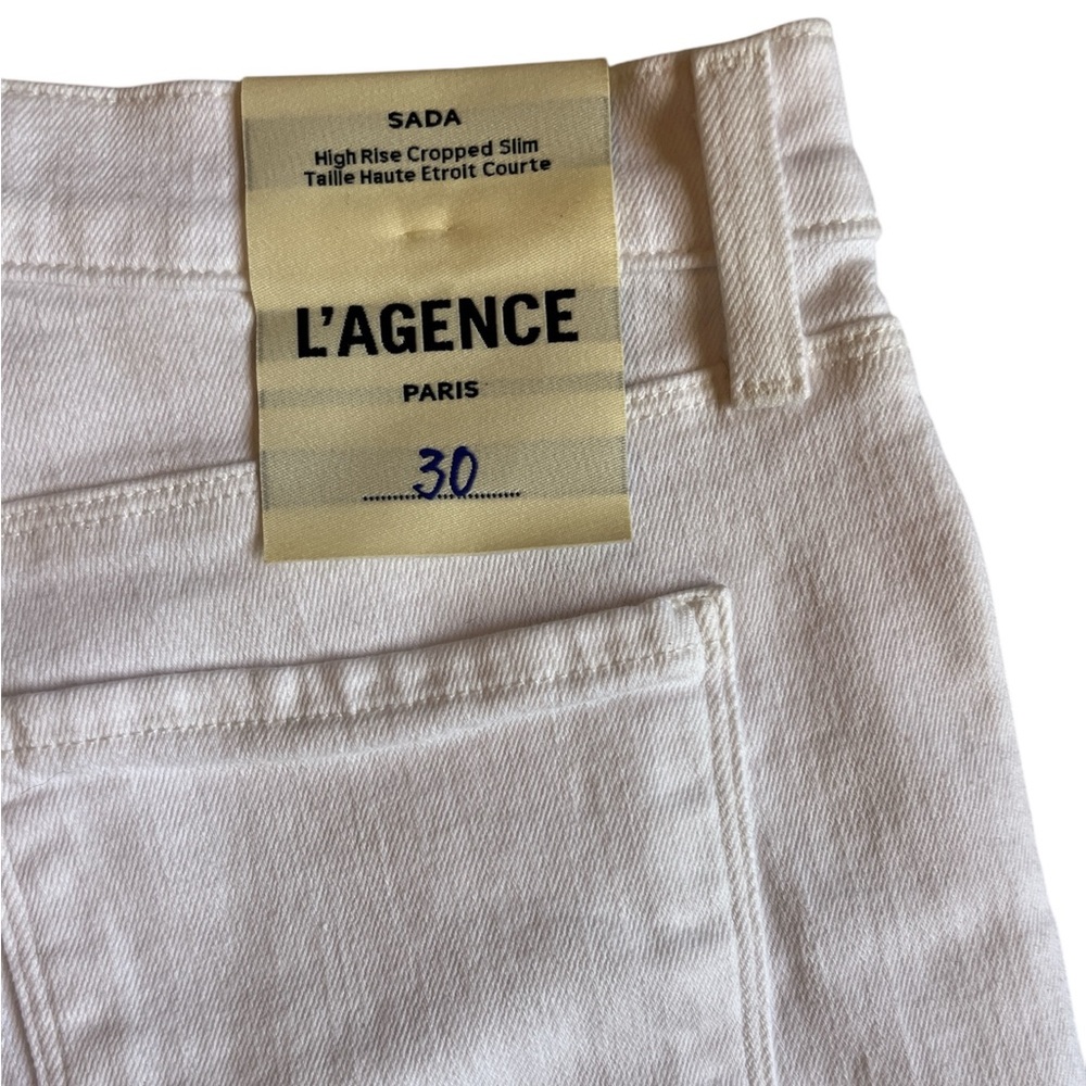 NWT L’Agence Sada Cropped Jeans - Picture 6 of 7